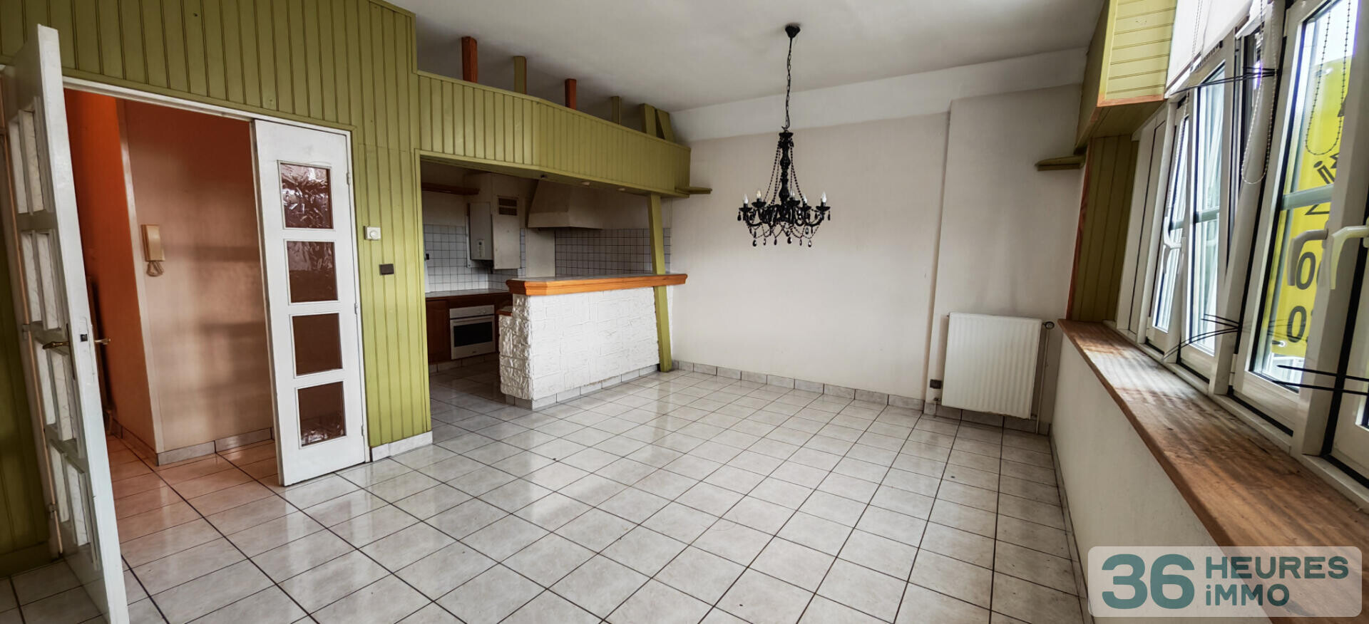 À Saint-Malo, appartement dernier étage au calme