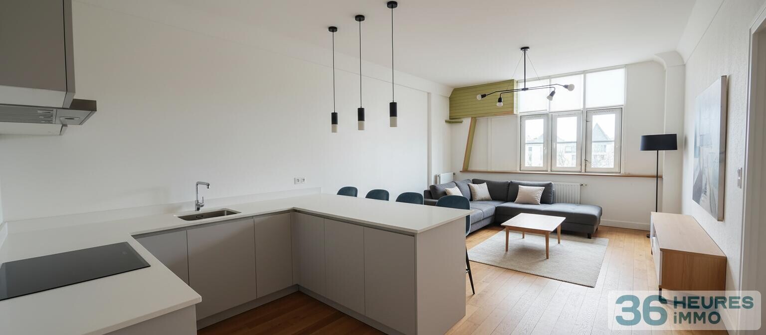 À Saint-Malo, appartement dernier étage au calme