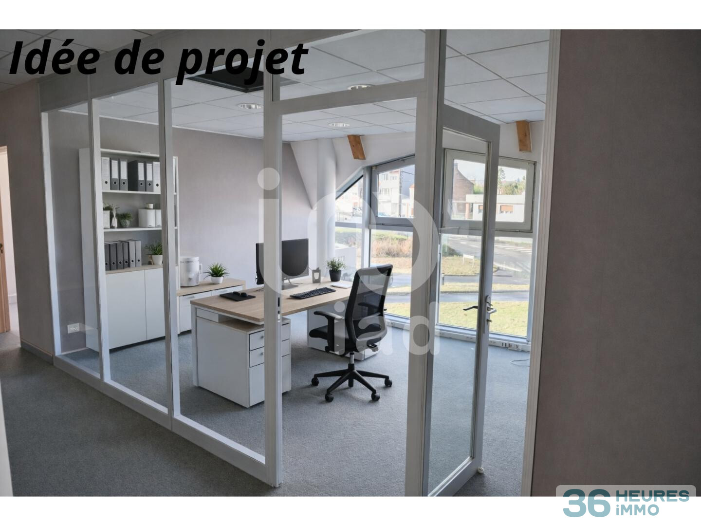 Situé à Albert (80), au sein d’un secteur économique établi, ensemble immobilier tertiaire indépendant.