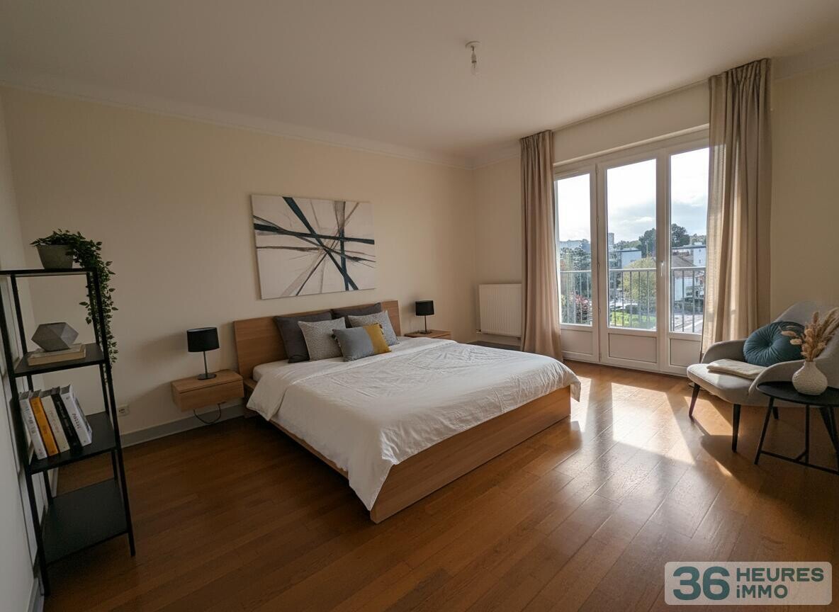 Appartement T5 de 122 M2 en vente interactive Nantes dernier étage