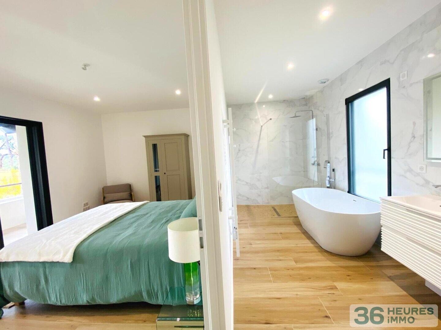 Villa d'exception neuve avec piscine à vendre aux Abatilles, Arcachon