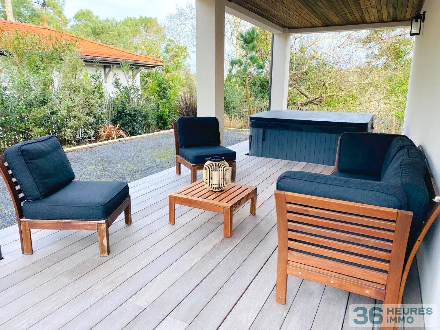 Villa d'exception neuve avec piscine à vendre aux Abatilles, Arcachon