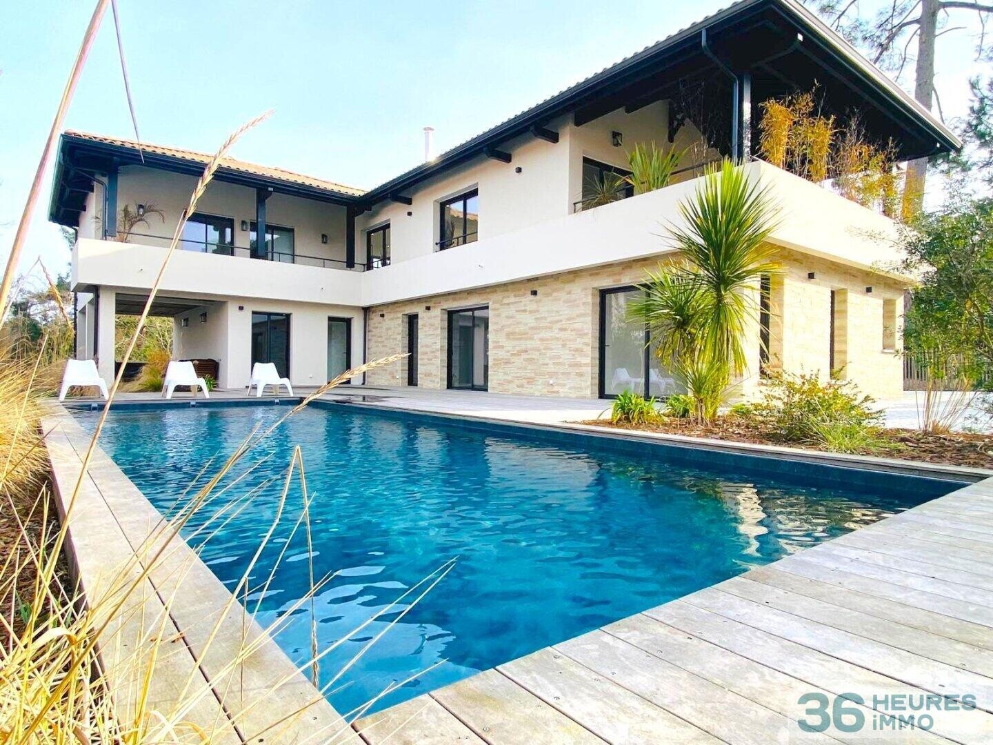 Villa d'exception neuve avec piscine à vendre aux Abatilles, Arcachon