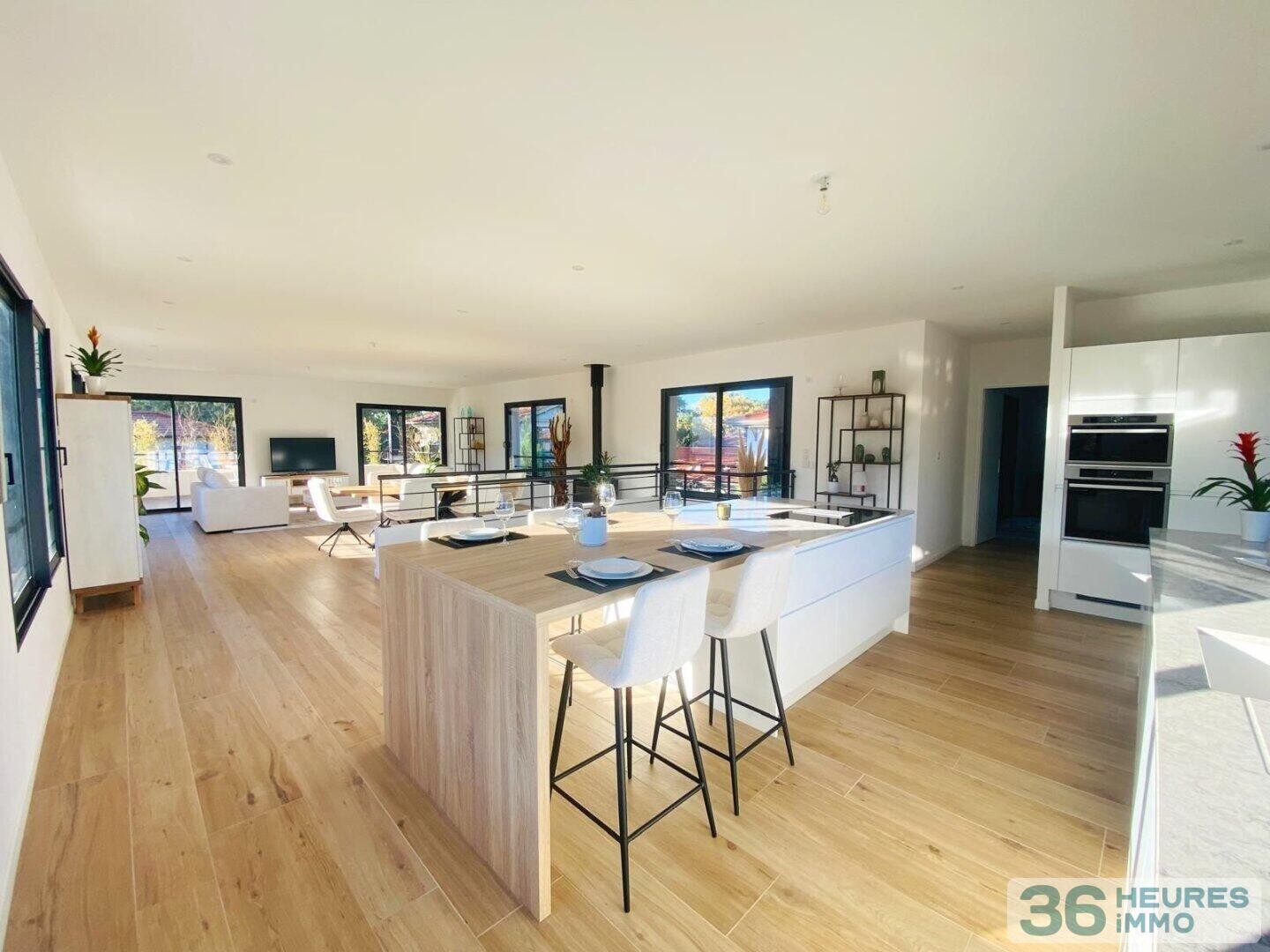 Villa d'exception neuve avec piscine à vendre aux Abatilles, Arcachon