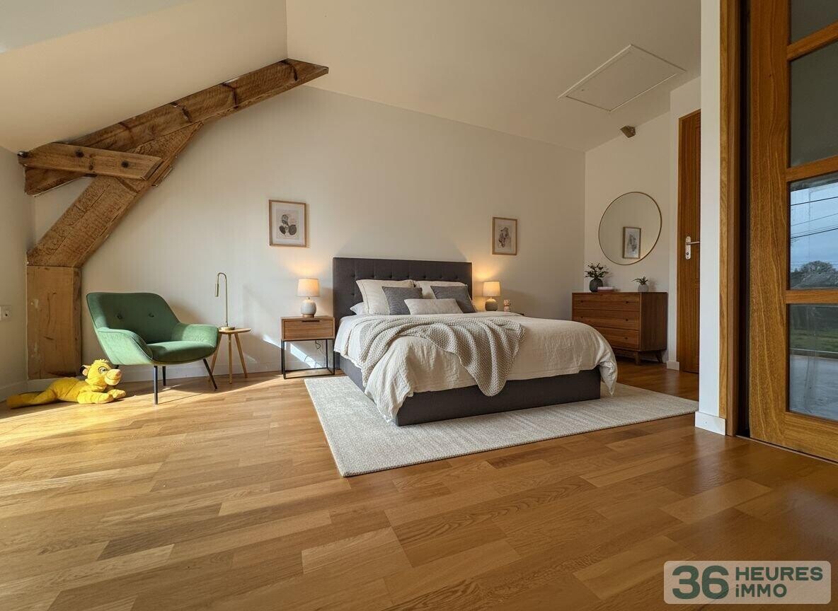 Longère en pierre campagne Pipriac