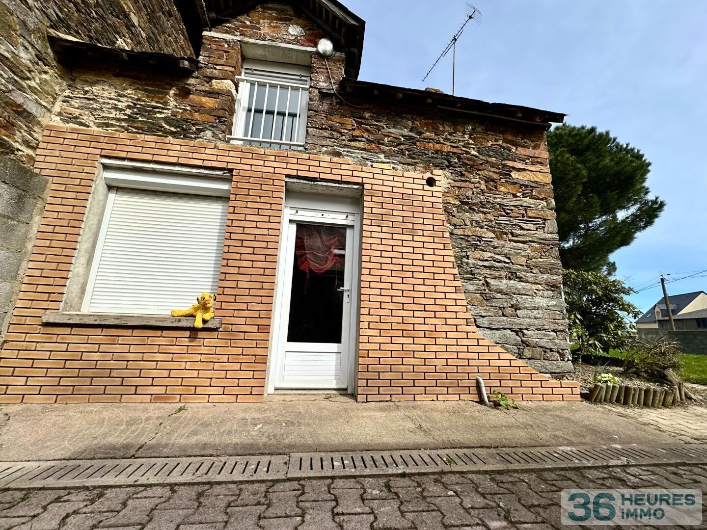 Longère en pierre campagne Pipriac