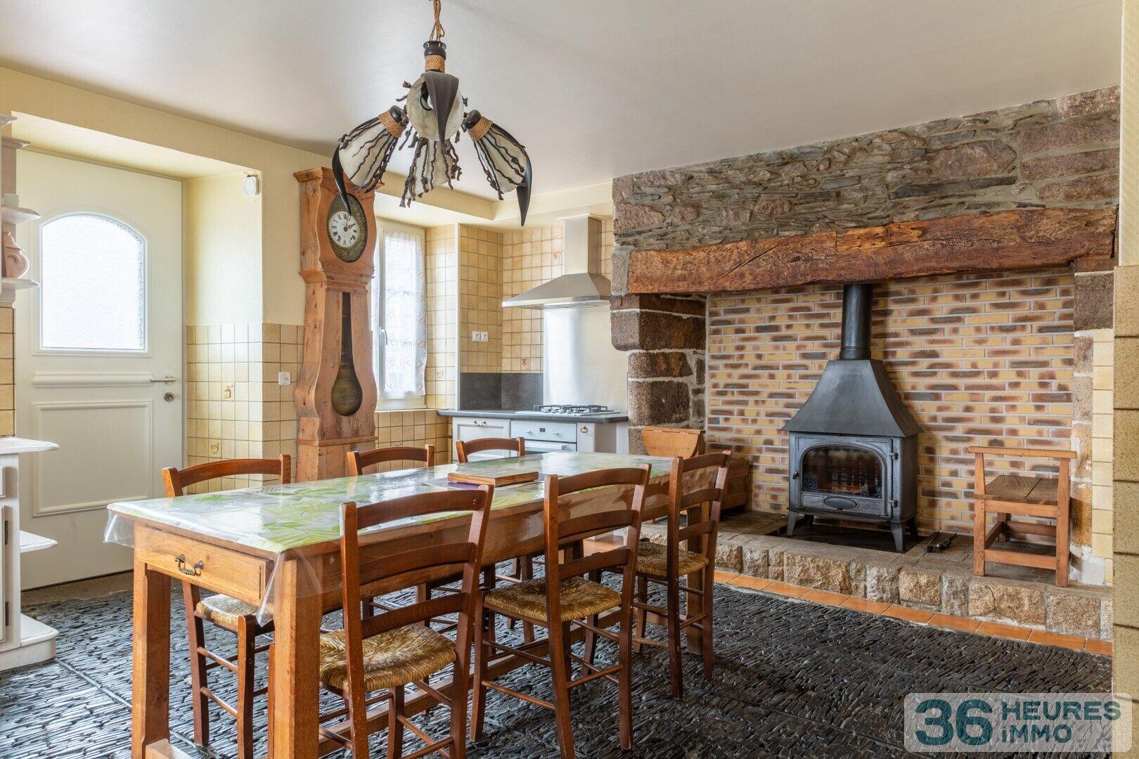 Maison de bourg - 112m² - 4 pièces