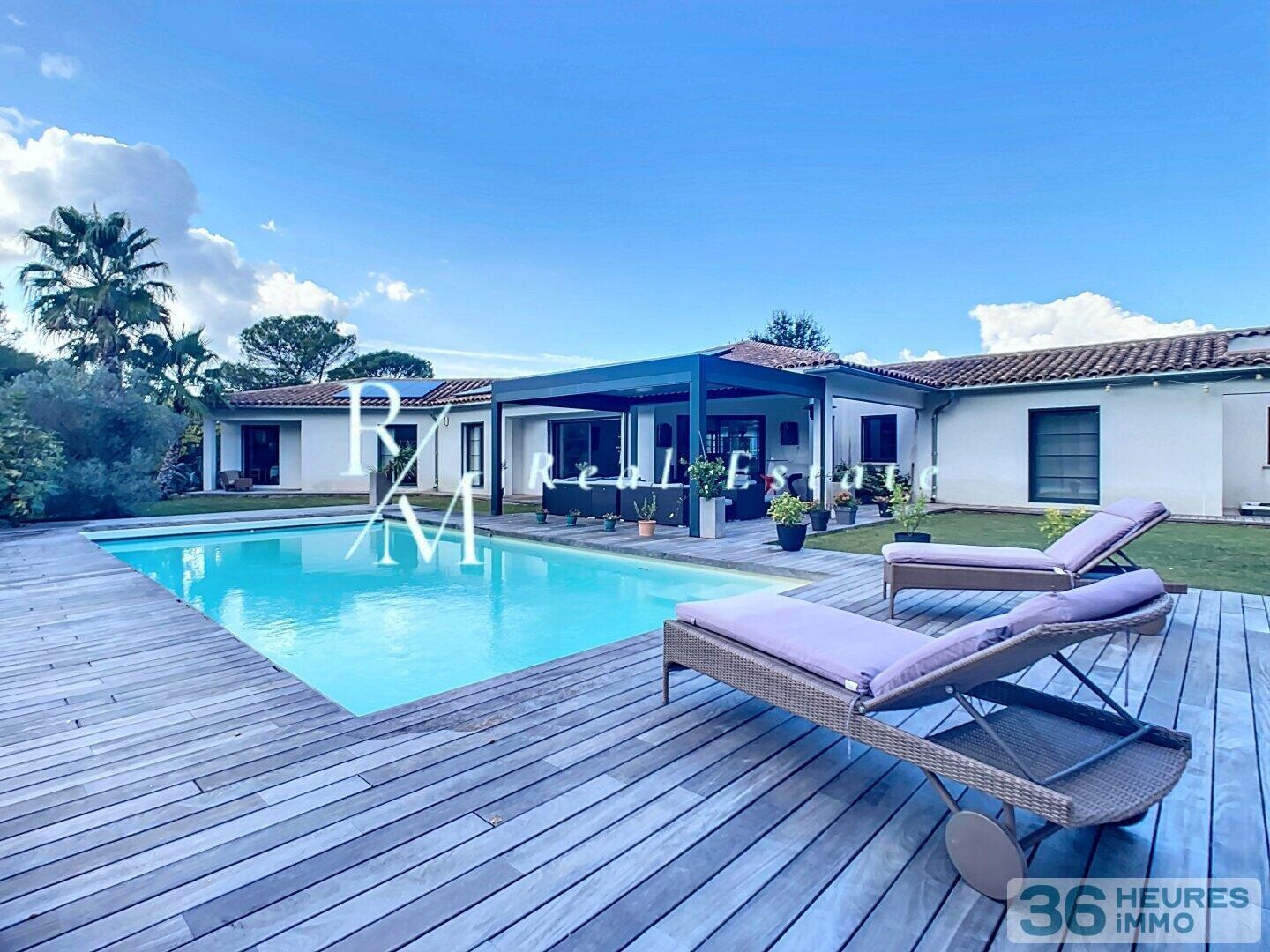 Villa contemporaine à Rognes