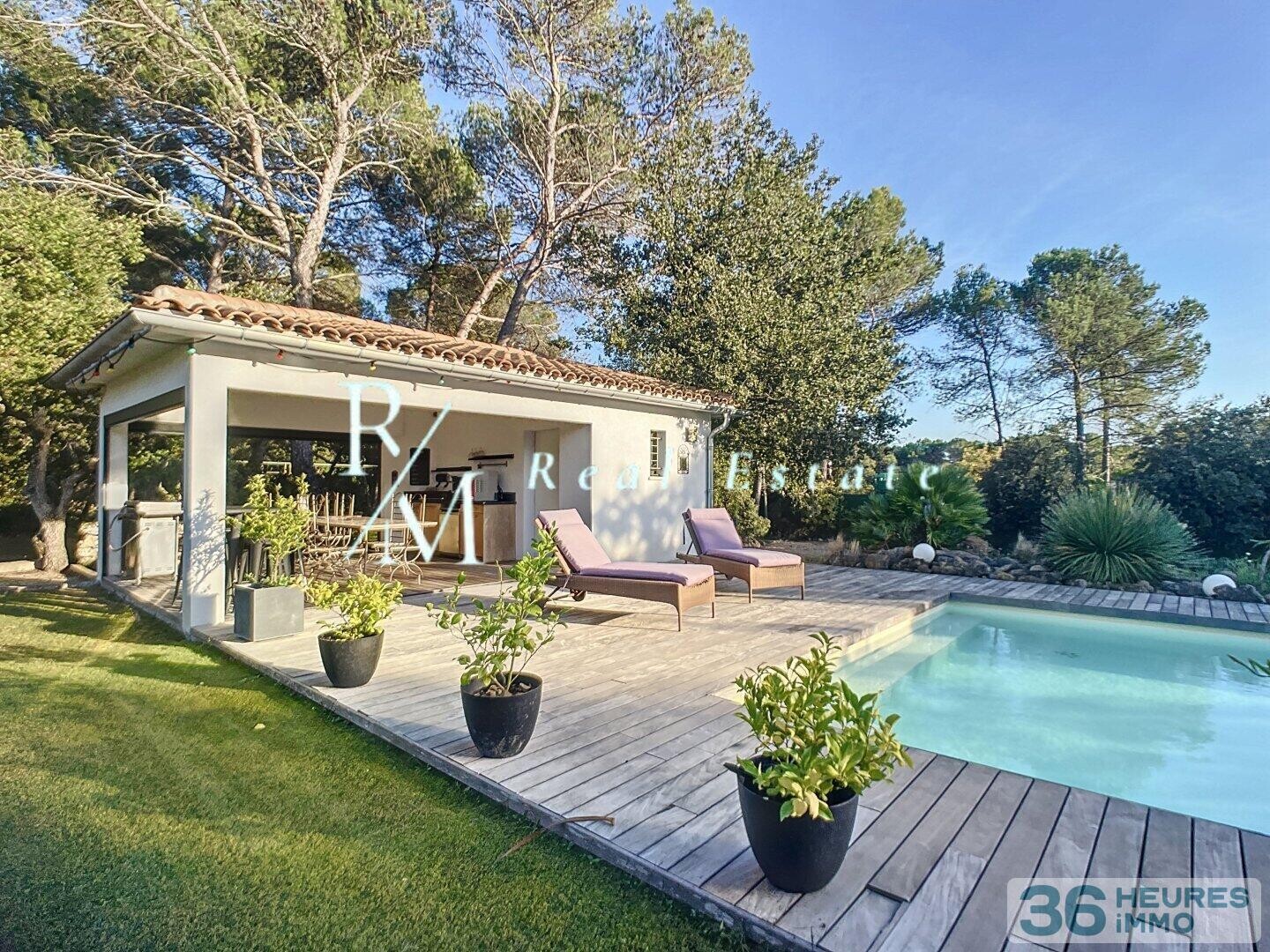 Villa contemporaine à Rognes