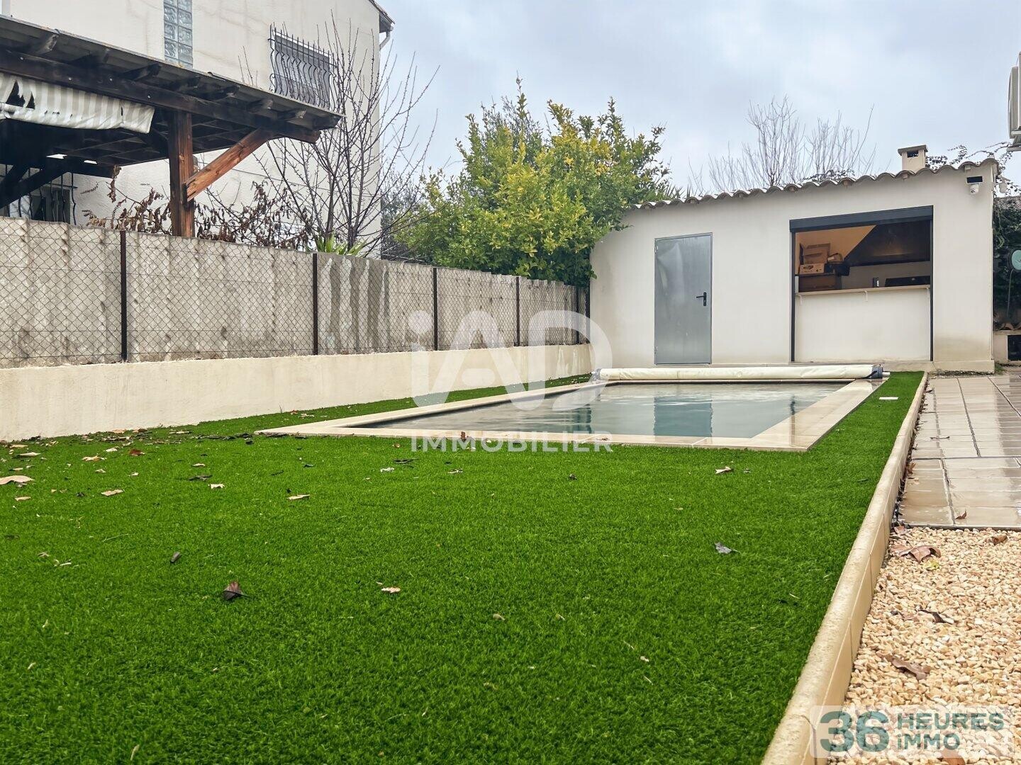 Nîmes - Maison de 5 Pièces avec Piscine, Jardin et Garage quartier Mas de Possac