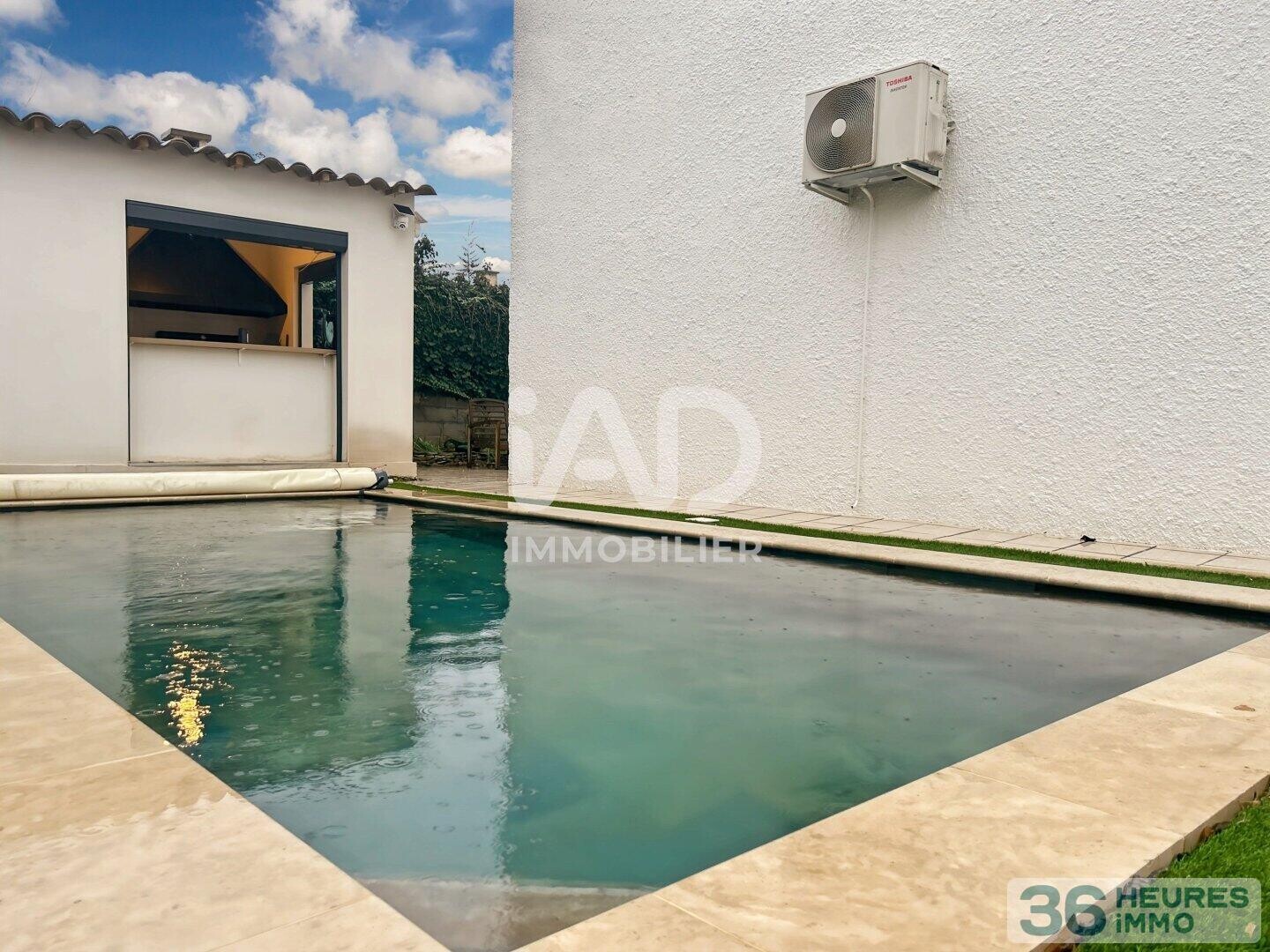 Nîmes - Maison de 5 Pièces avec Piscine, Jardin et Garage quartier Mas de Possac