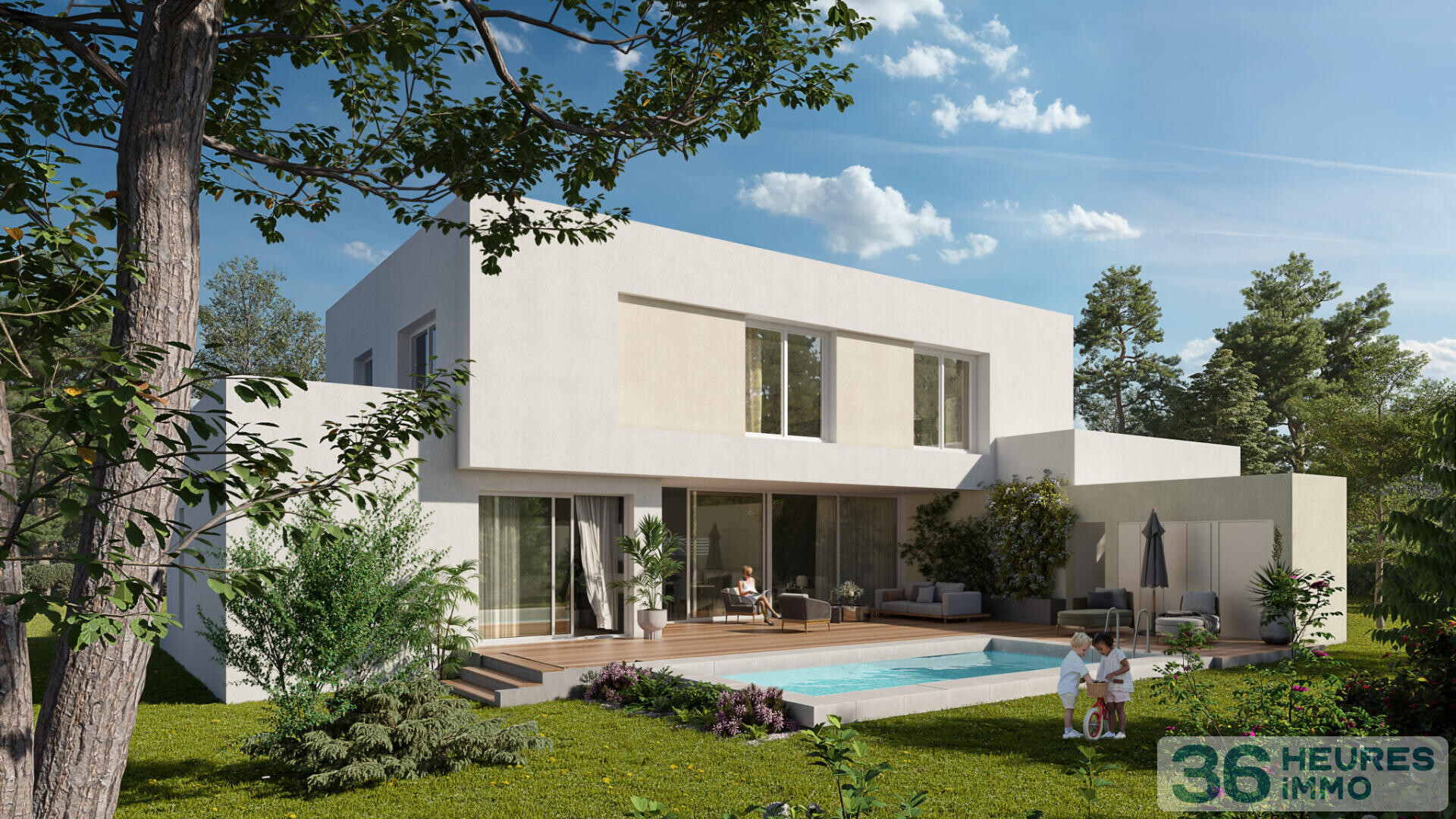 ST GEORGES D'ORQUES VILLA  DE 300 m2 SUR 1235 M2 DE TERRAIN vendu H.E H.A