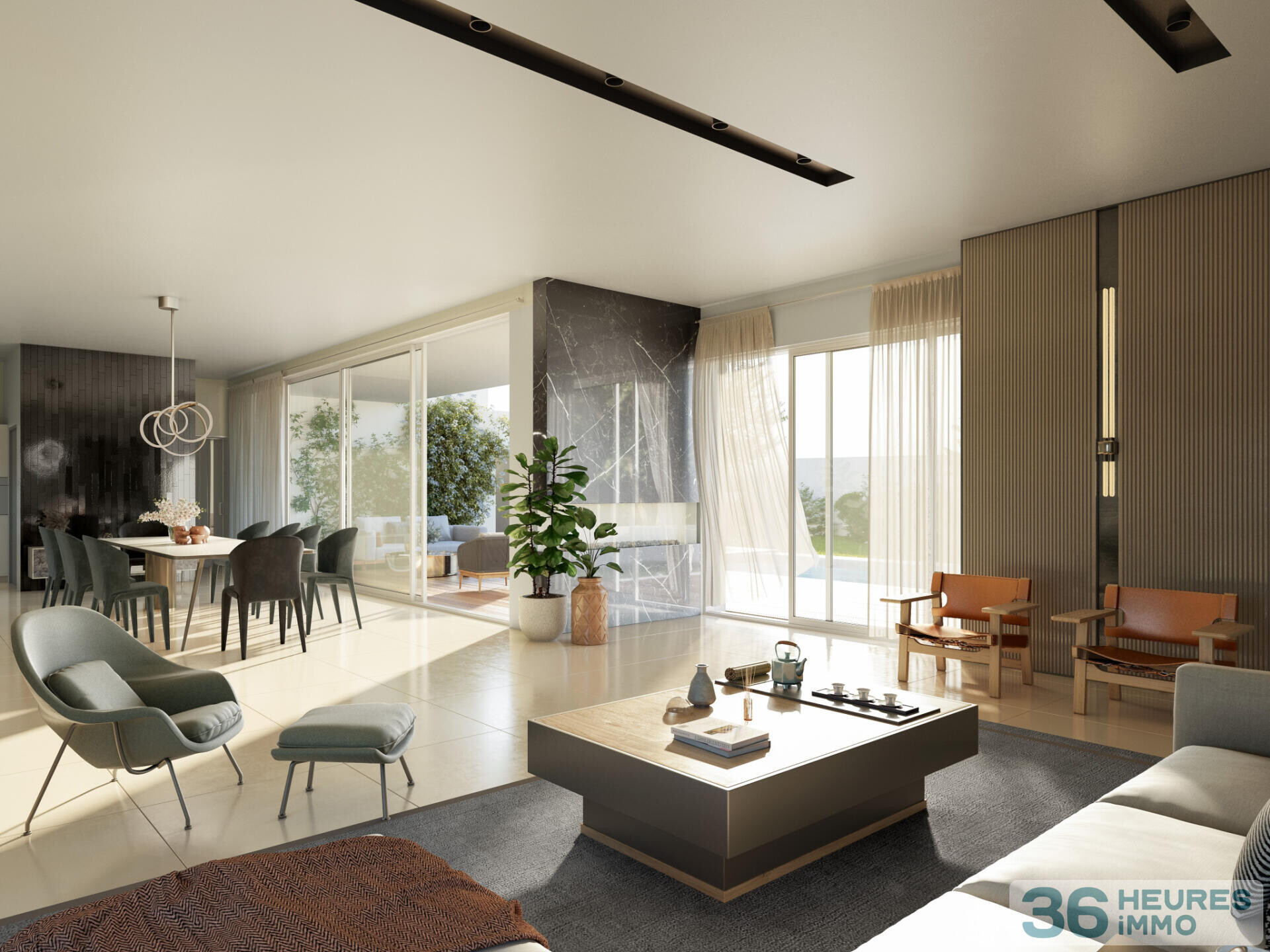 ST GEORGES D'ORQUES VILLA  DE 300 m2 SUR 1235 M2 DE TERRAIN vendu H.E H.A