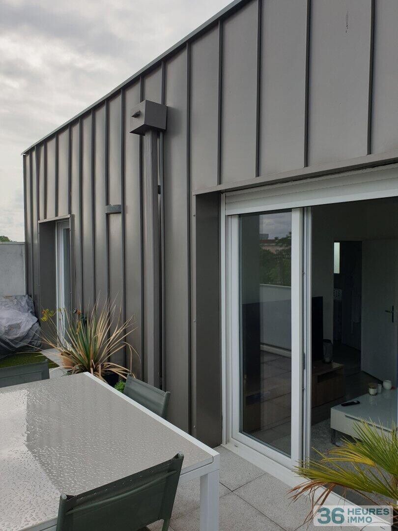 Appartement T2 3ème et dernier étage Terrasse 18m² Robert Picqué