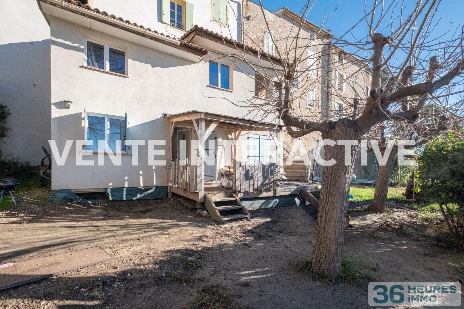 Appartement avec jardin, vendu Loué