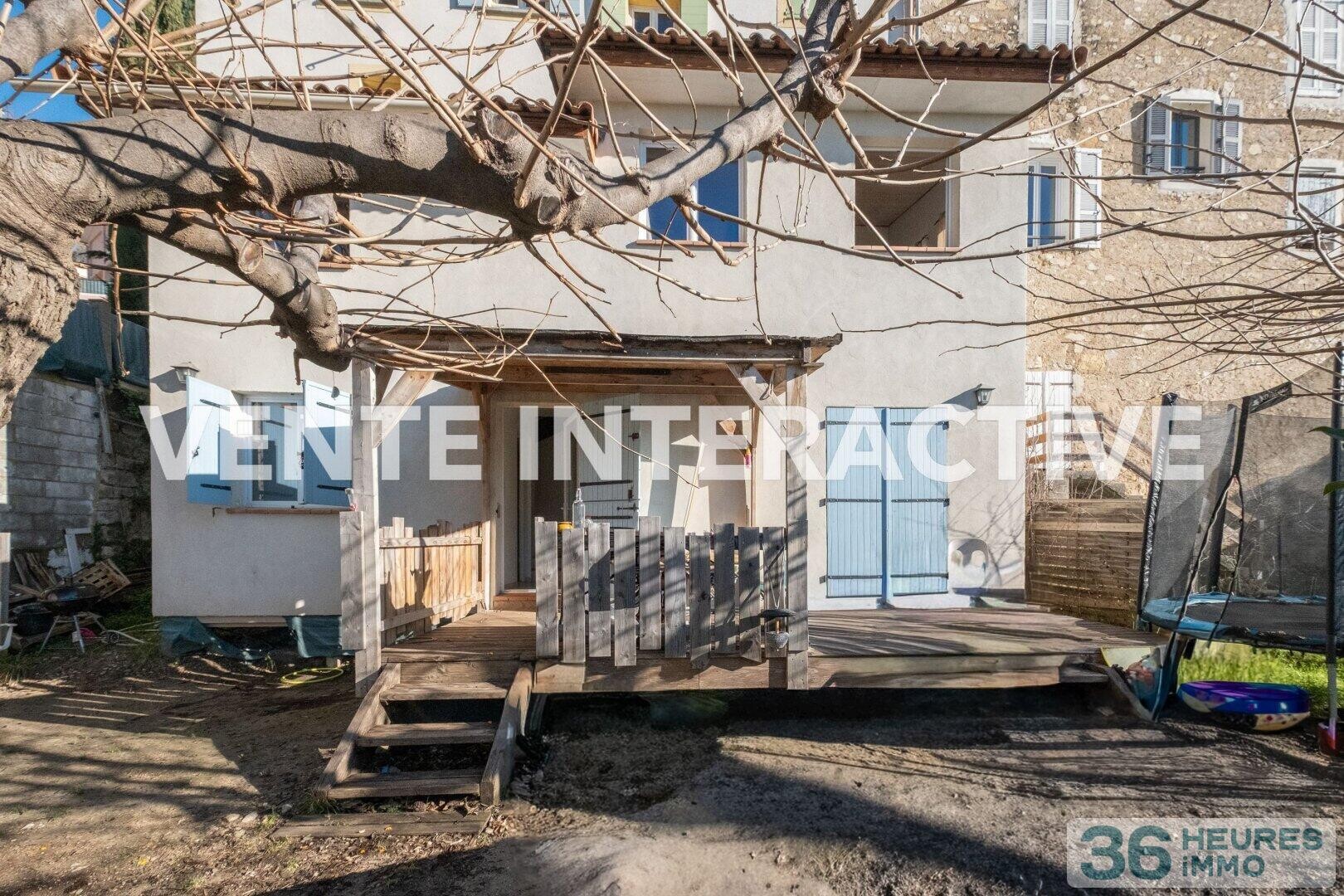 Appartement avec jardin, vendu Loué