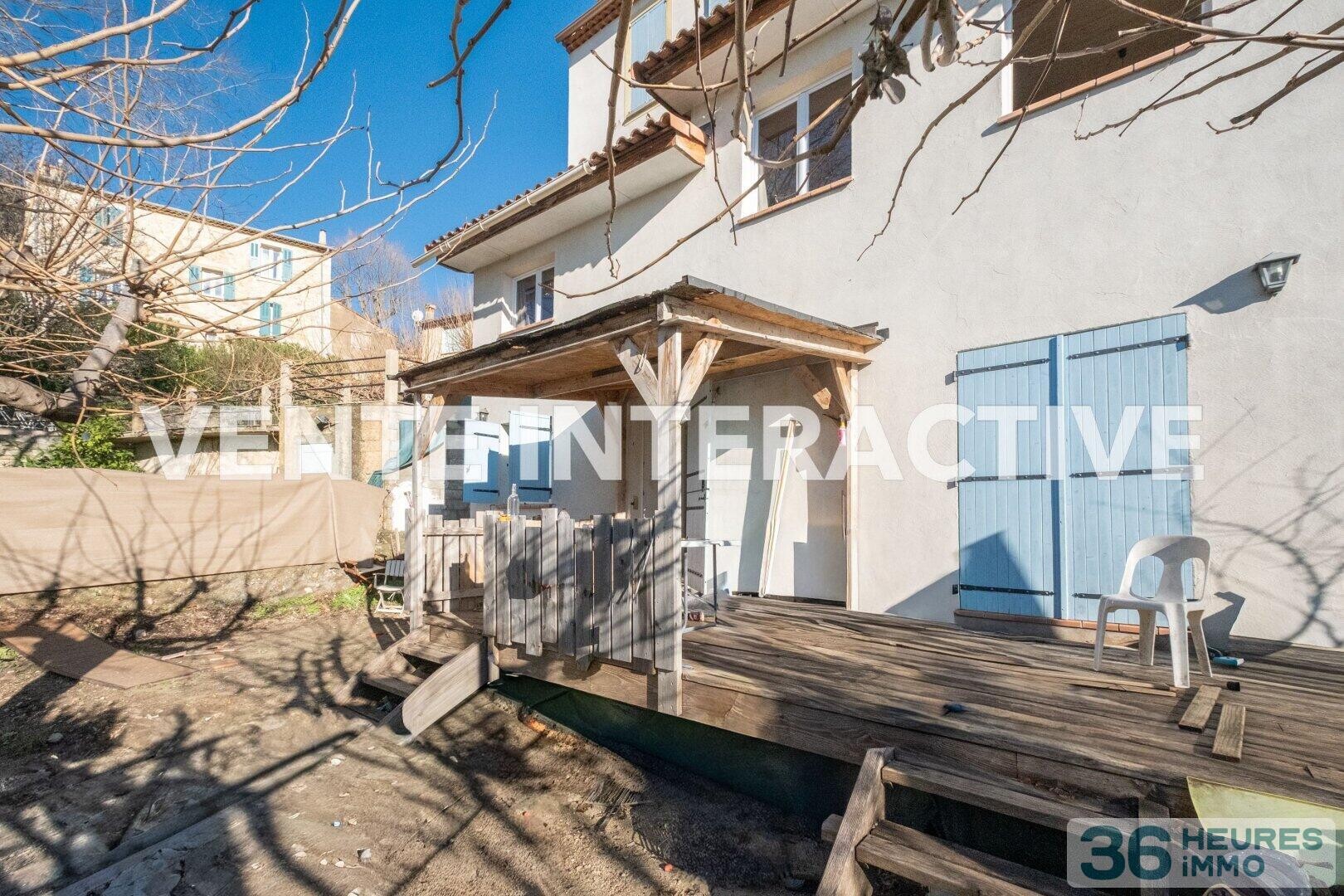 Appartement avec jardin, vendu Loué