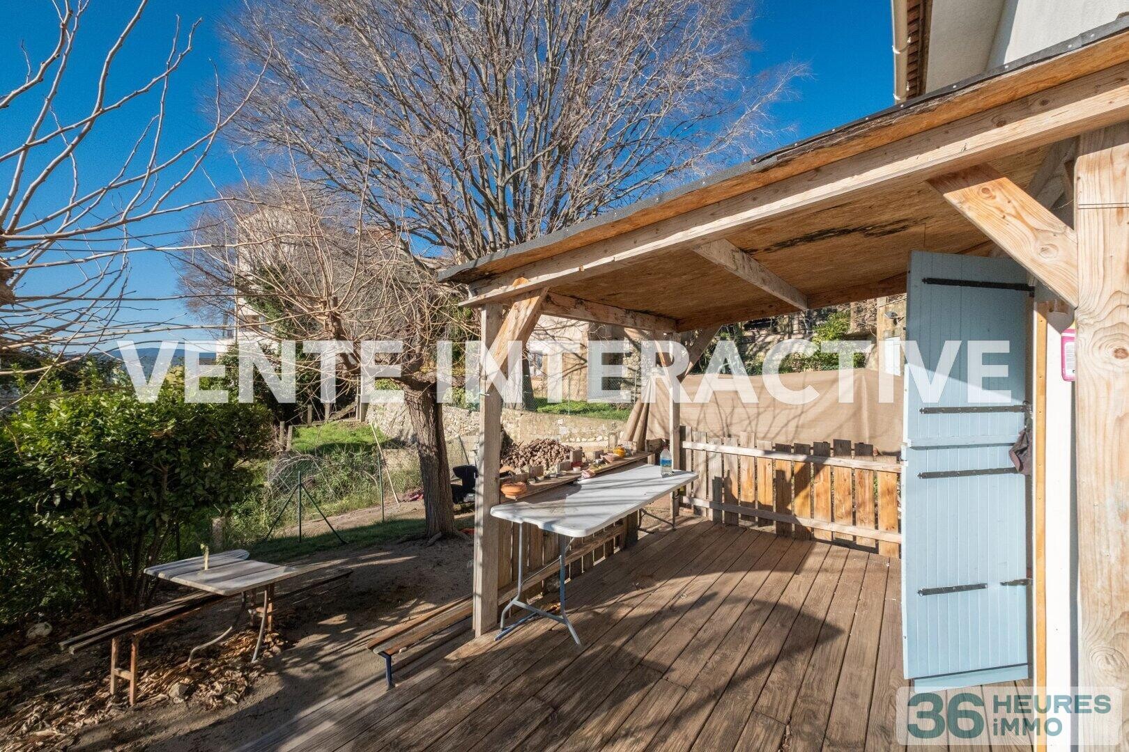 Appartement avec jardin, vendu Loué