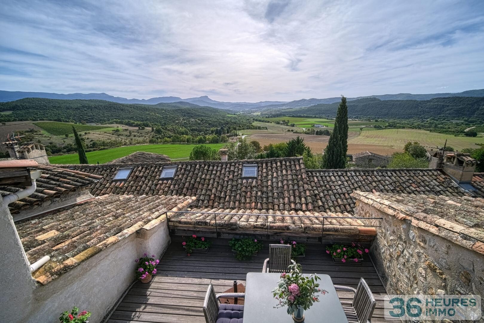 Maison en pierre à Montclar sur Gervanne