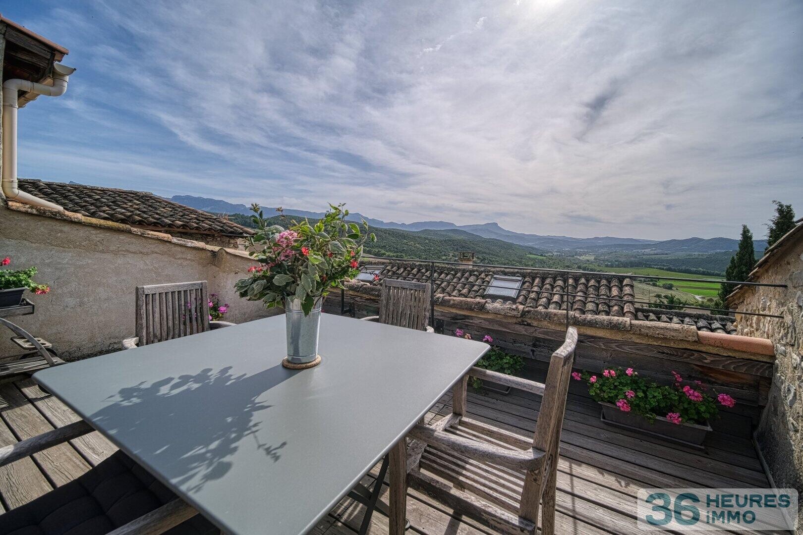 Maison en pierre à Montclar sur Gervanne