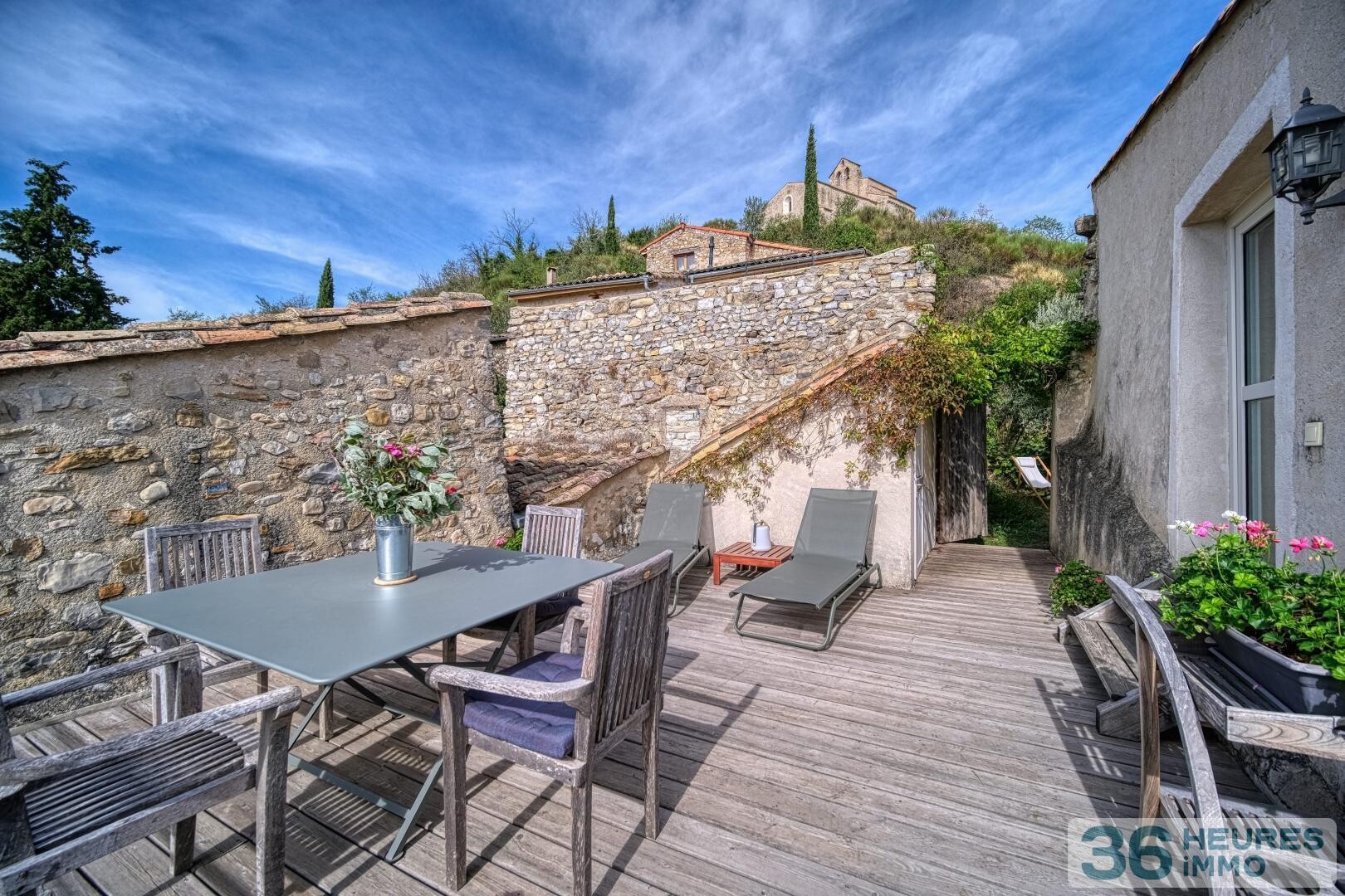 Maison en pierre à Montclar sur Gervanne