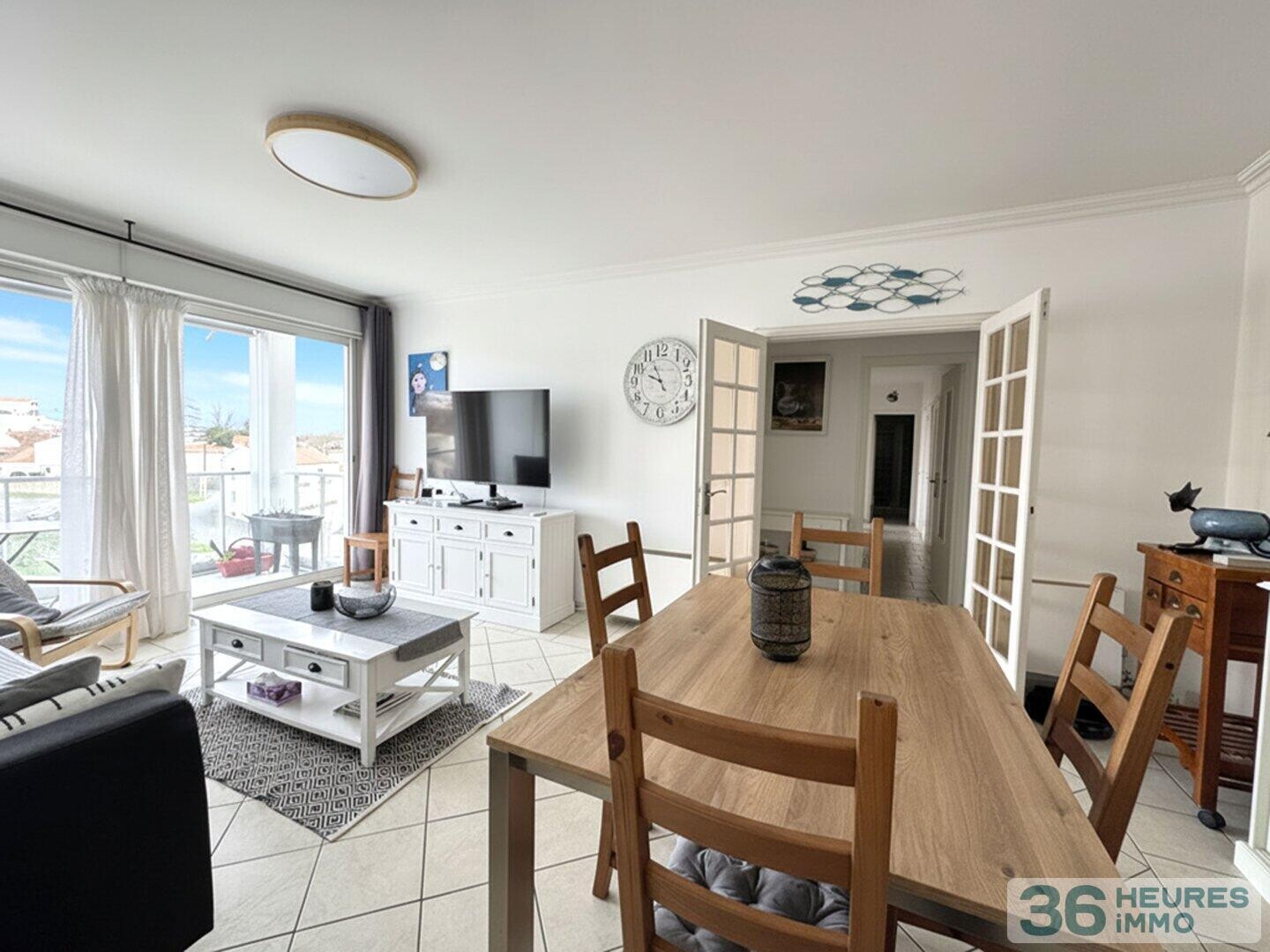 A VENDRE - ROYAN – Appartement T3 – Balcon – Ascenseur – Cave - Commerces à pieds