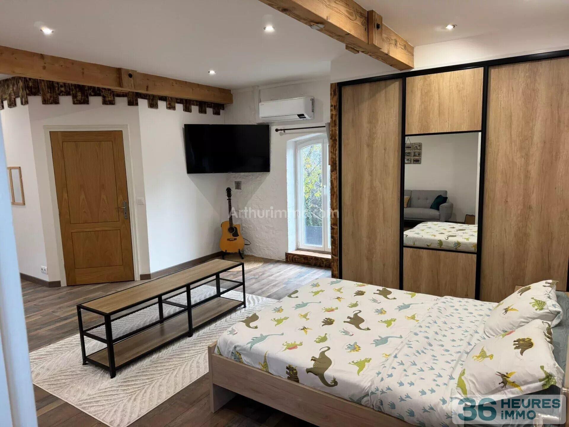 Propriété de caractère en pierre – Volumes exceptionnels – Usage résidentiel ou professionnel – Saint-Vallier