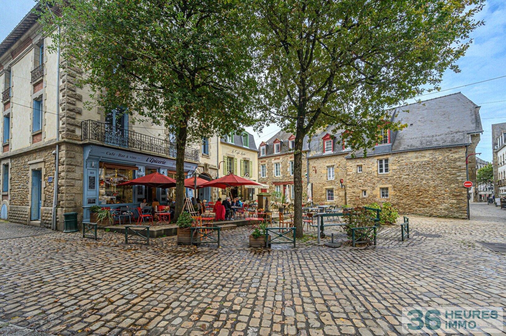 Au coeur du Centre historique d'Auray, tout en étant dans un endroit paisible !